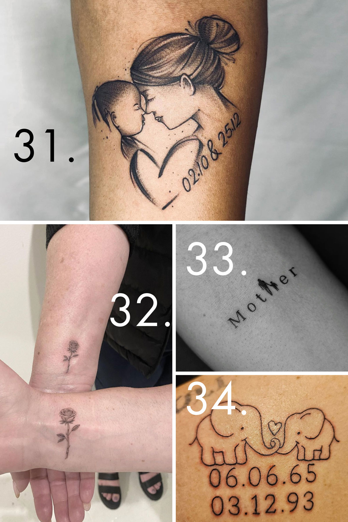 Mother And Son Matching Tattoos Ideas Orangetattooshop
