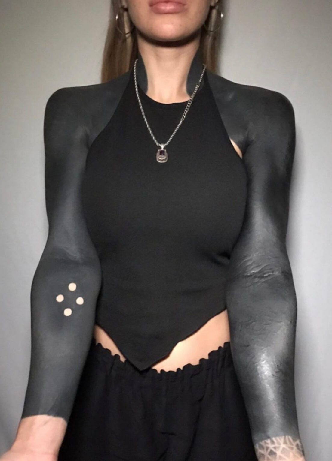 31 Unique Black Sleeve Tattoo Ideas + Blackout Arms Design - Tattoo Glee