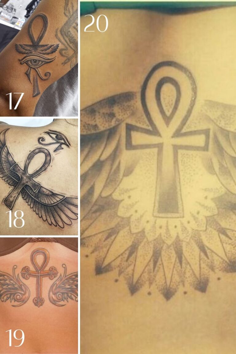 Unique Ankh Tattoo Design Ideas With A Deeper Meaning - Tattoo Glee