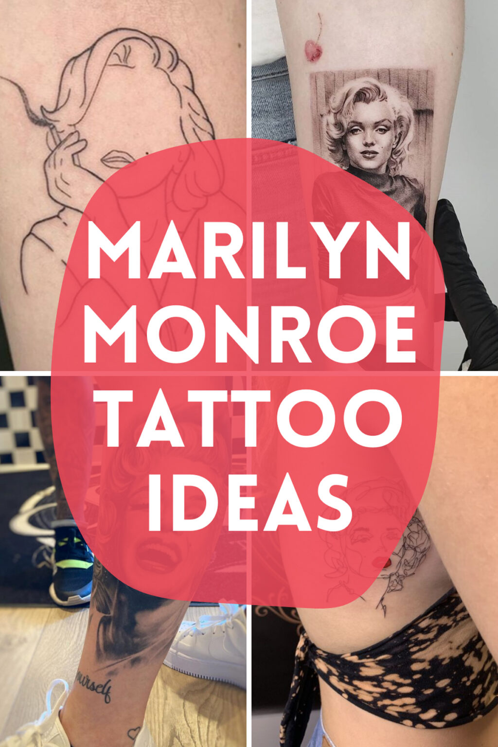 Marilyn Monroe Tattoo Designs + Ideas - Tattoo Glee