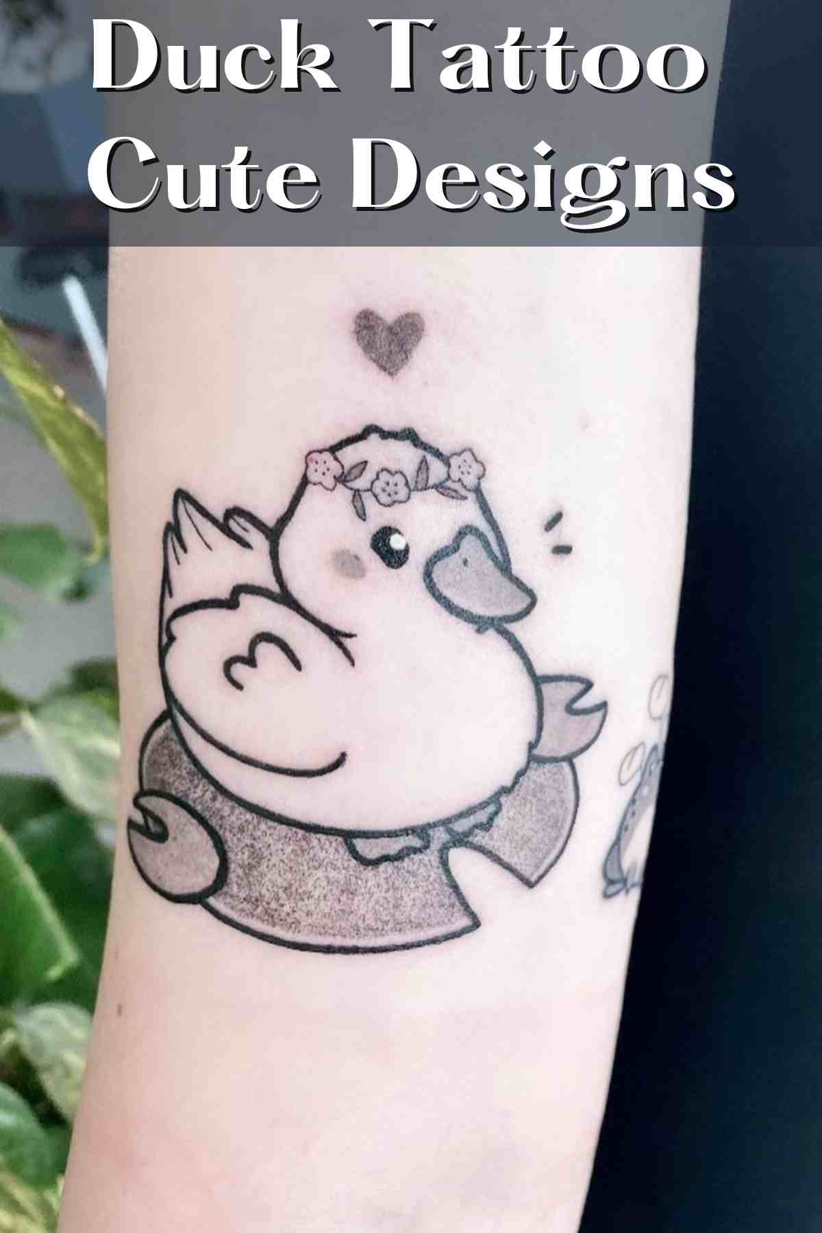 53 Duck Tattoo Cute Designs Tattoo Glee