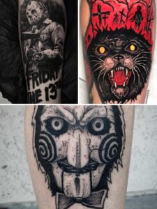 51 Horror Movie Tattoos From Slasher Scenes to Scream - Tattoo Glee