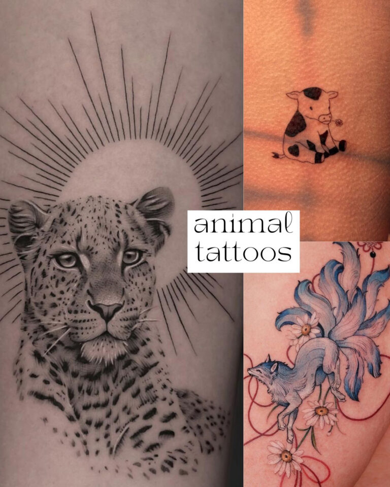 47 Wildlife Tattoo Designs You'll Want To Get - Tattoo Glee